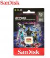 SANDISK EXTREME MICROSDXC 64G V30 U3 C10 A2 UHS-1