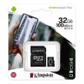 KINGSTON SDCS2 32GB CLASS10 U1 V10 MIRCOSDHC CARD