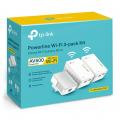 TP-LINK WPA4220 AV600 + 300M WIFI HOMEPLUG 3PACK