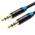 VENTION 3.5MM M/M AUDIO CABLE 1M BLACK