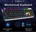 AULA F2066II 機械 LED KEYBOARD