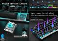 AULA F2066II 機械 LED KEYBOARD
