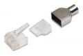 AMP CAT6 RJ45 MODULAR PLUG